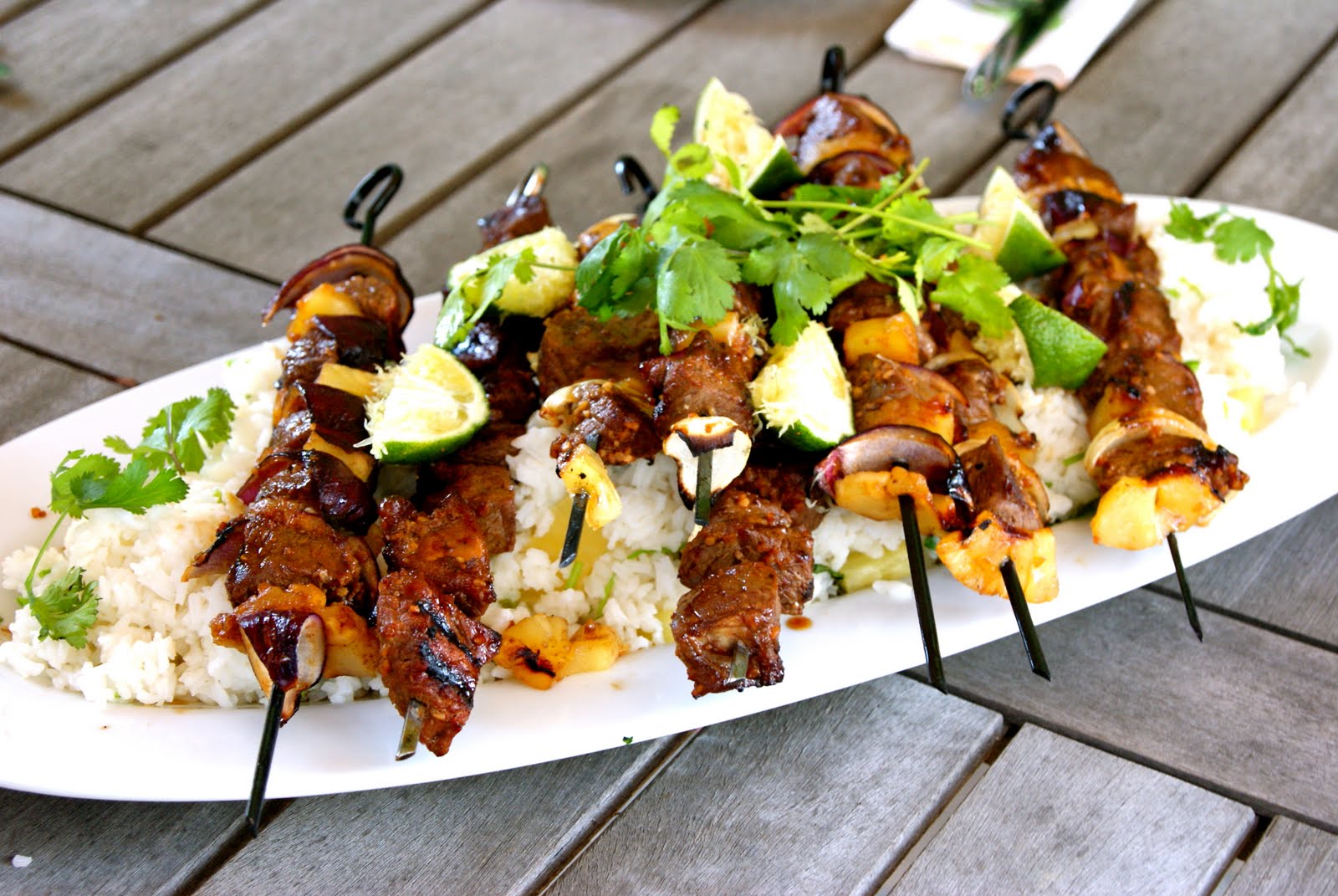 Delight's Bites Island BBQ Kabobs
