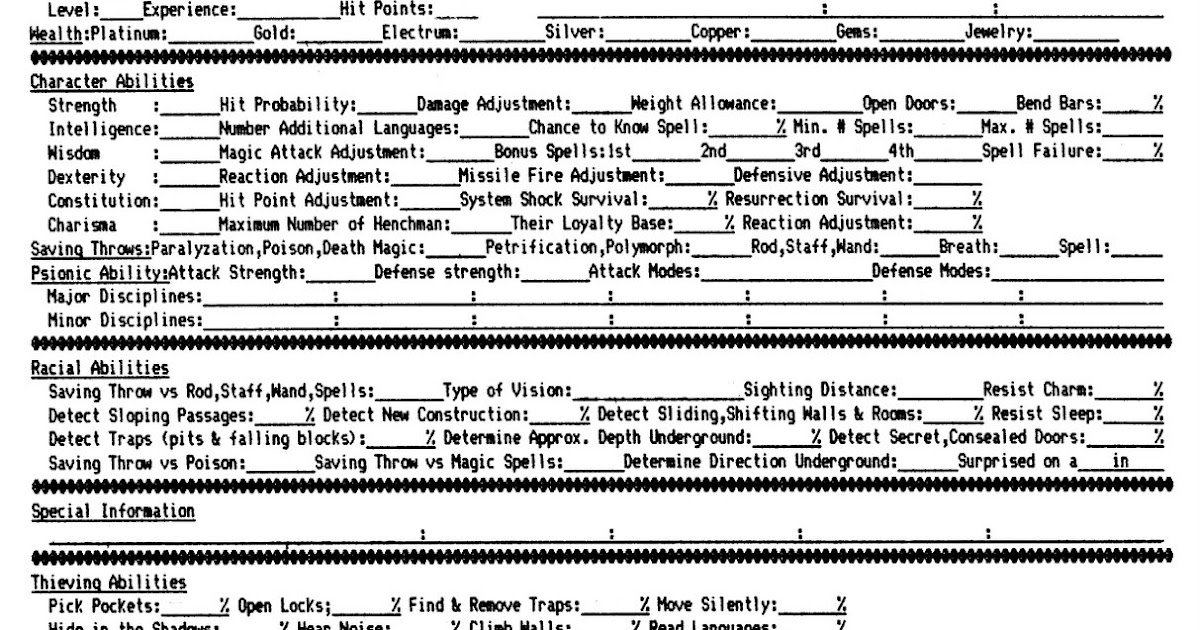 carjacked seraphim armory character sheet secondary characters sheet music