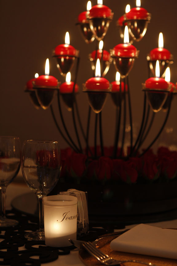 VISUALLY CREATIVE Wedding & Event Styling Oscars metal multiple tea