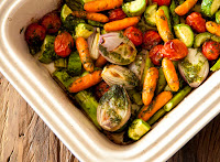 Legumes com Azeite de Ervas Legumes com Azeite de Ervas (vegana)