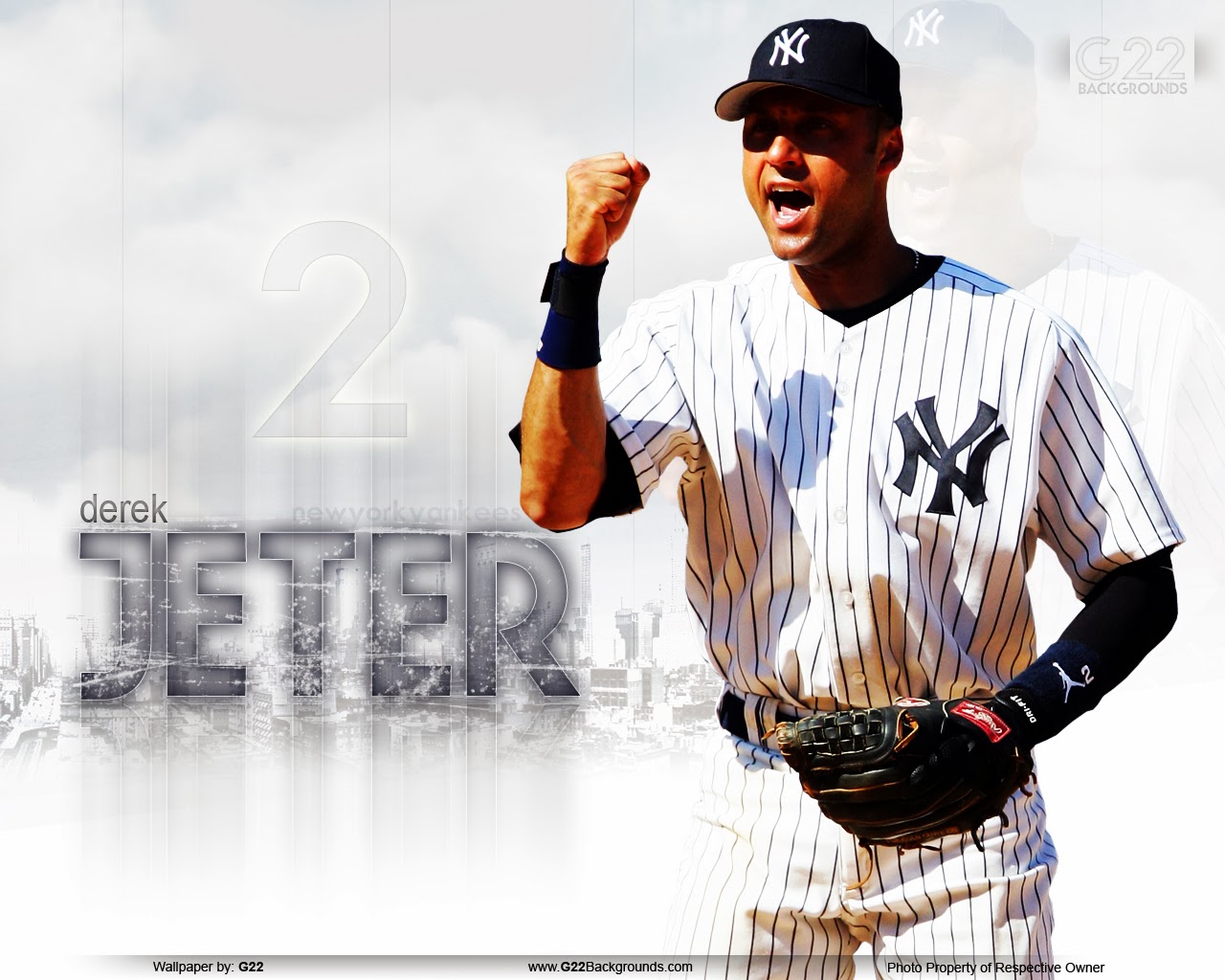 Derek Jeter Baseball Wallpaper - HD wallpaper