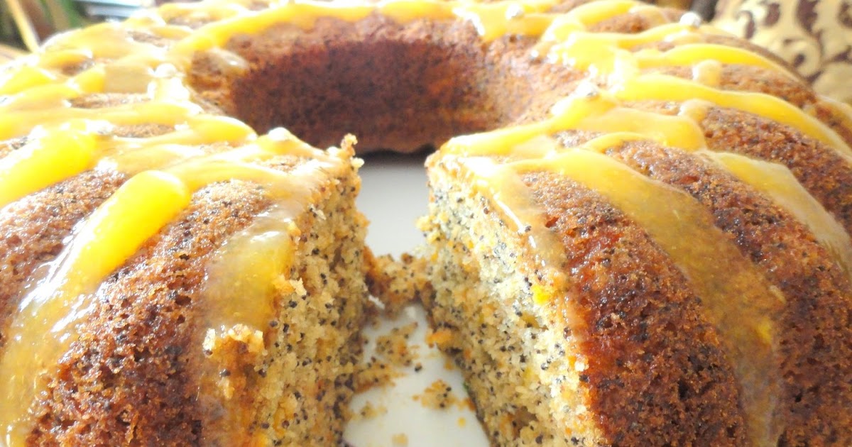 MANDALİNA SOSLU HAŞHAŞLI KEK YÖRESEL SOFRALAR