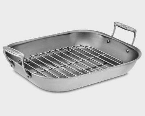 All-Clad 13 x 16 Stainless Steel Roaster with Rack