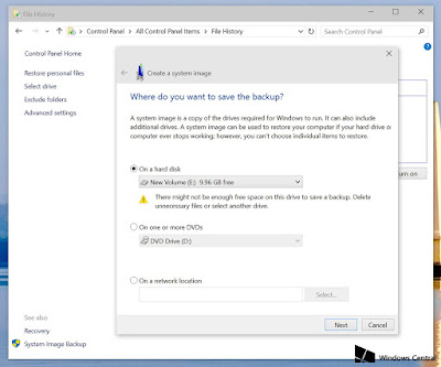 Como fazer um backup completo de um PC com Windows 10 ou Windows 8.1 Como fazer um backup completo de um PC com Windows 10 ou Windows 8.1