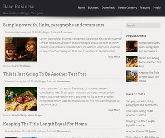 Template Blogspot Responsive Gratis