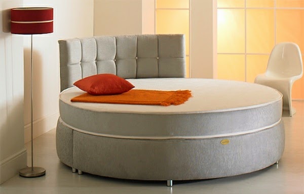 Fiona Elegant Rund Bett Bettdecke Kissen Stuhl Schlafzimmer Deko