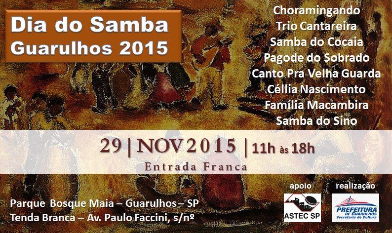 Samba do Sino - Movimento Cultural: janeiro 2015