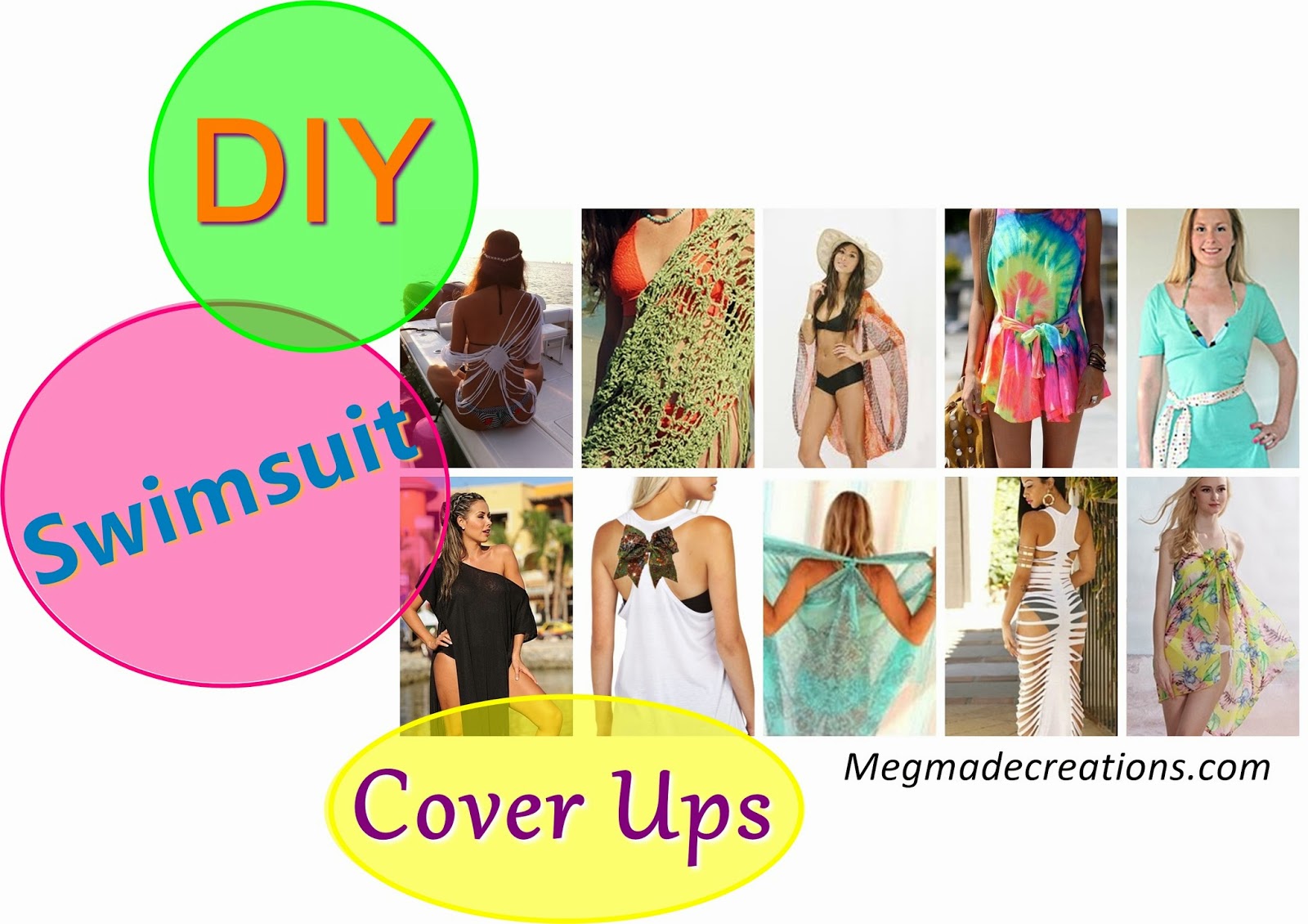Megmade Creations Swimsuit Cover Ups Clever Bikini Cover Ideas and How Make Some Yourself