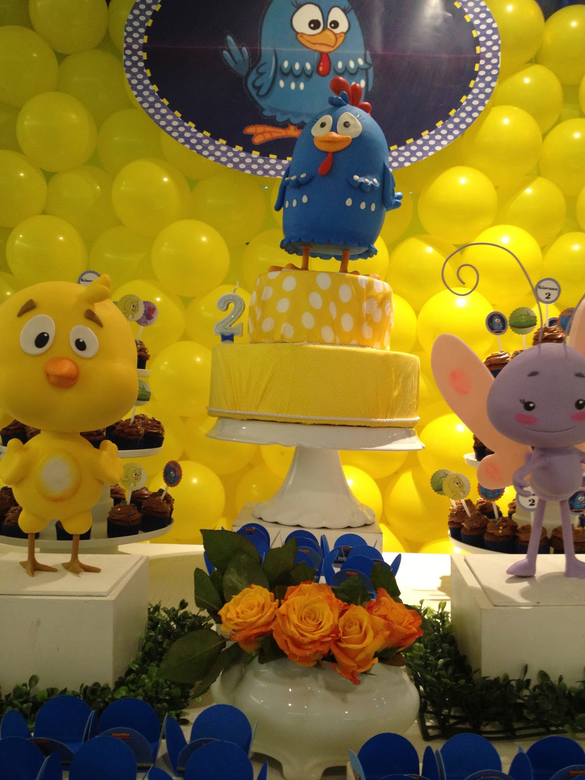 decoracao galinha pintadinha azul e amarelo:Festa Azul E Amarelo decoracao galinha pintadinha azul e amarelo:Festa Azul E Amarelo