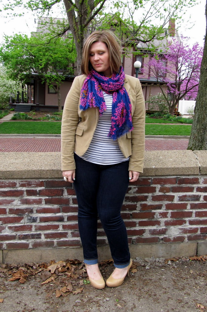 Blazers With Scarves