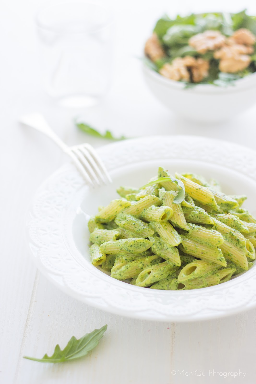 Mezze penne con pesto di rucola e MIEL & RICOTTA