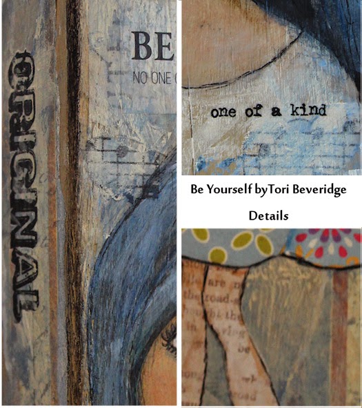 Be Yourself Inspiration Block by Tori Beveridge Details