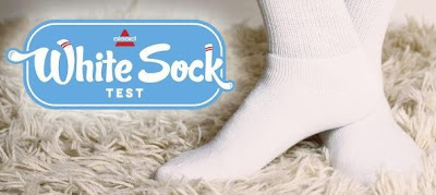 BISSELL White Sock Test