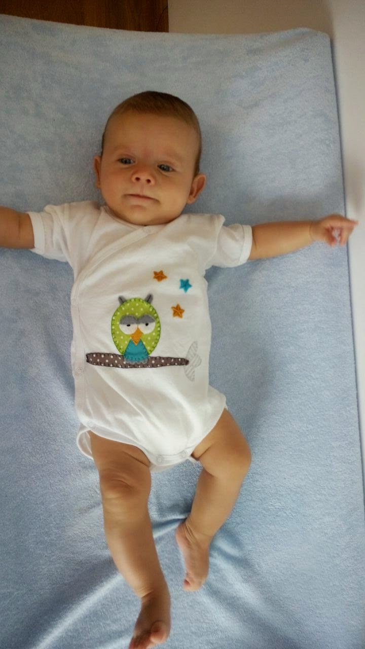 Body búho y estrellas Body búho y estrellas