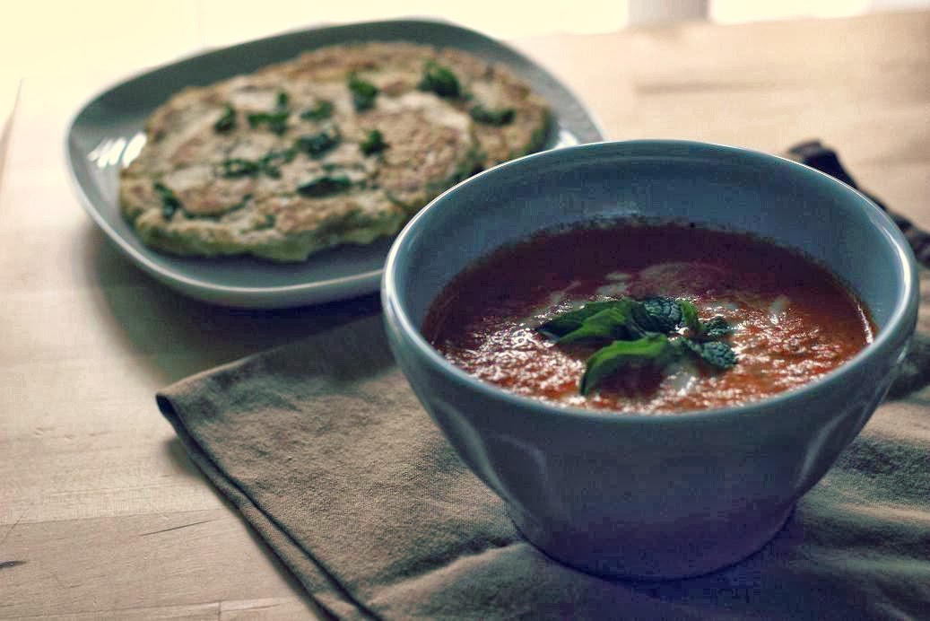 sweet miscellany Roasted Tomato Coconut Milk Soup