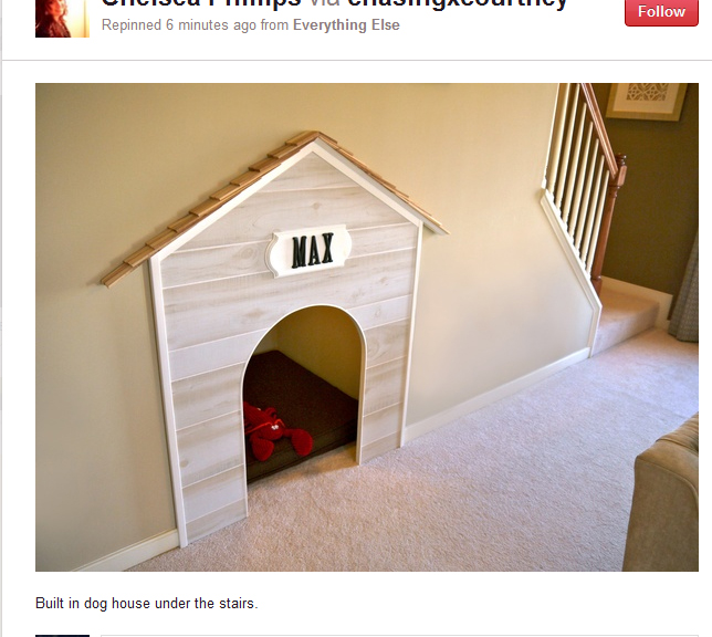 Inside Of Cool Dog Houses Dog house inside your home.
