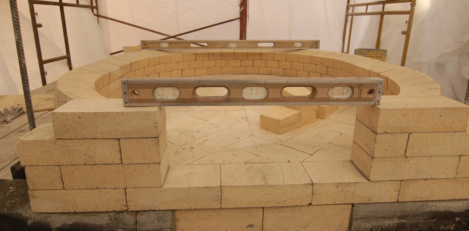building a brick oven