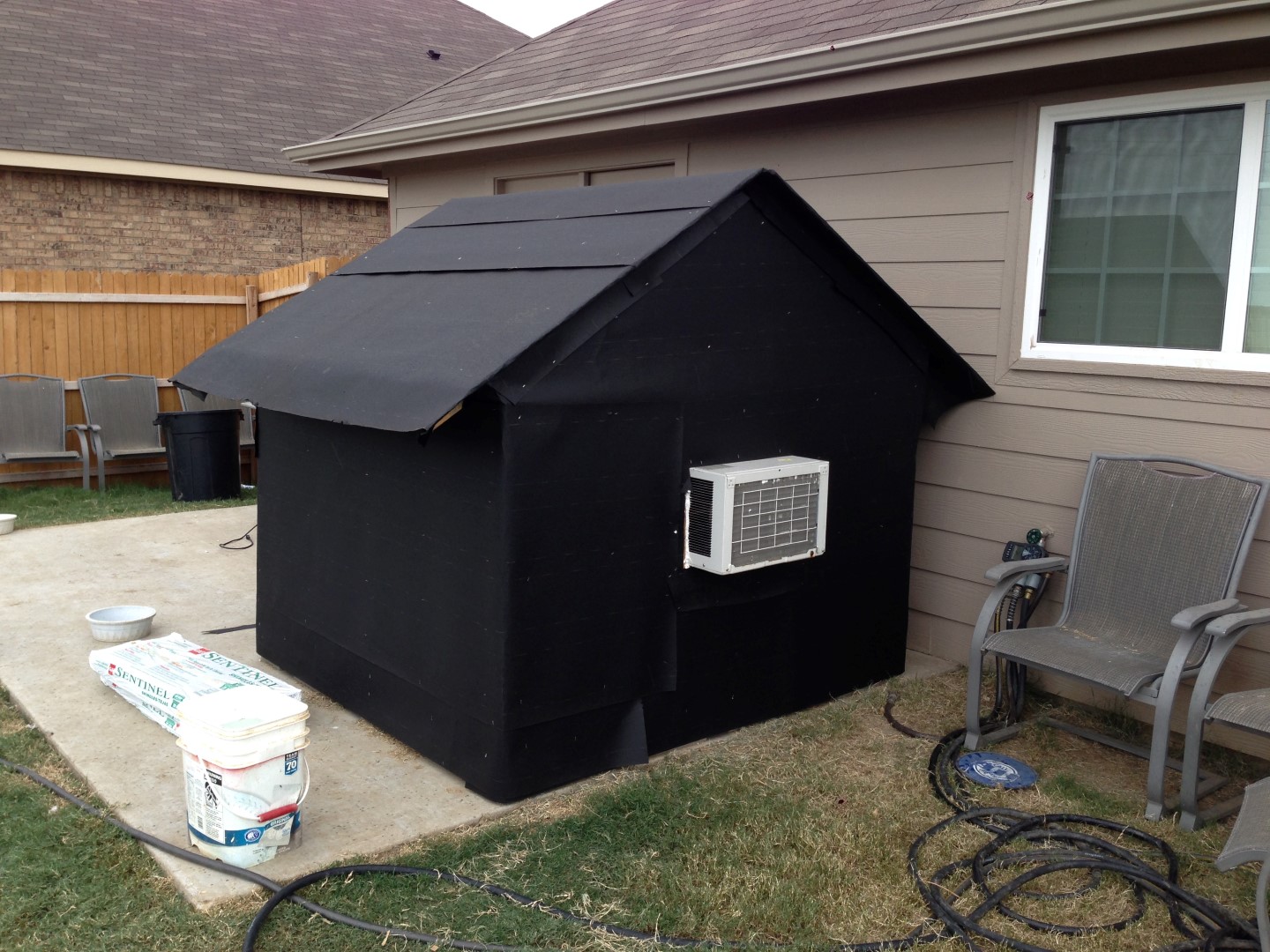 The Ultimate Dog House Comes With Air Conditioning