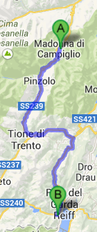 https://maps.google.fi/maps?saddr=madonna+di+campiglio&daddr=SS240&hl=fi&ll=46.157005,11.134644&spn=1.316543,3.172302&sll=45.871485,10.879383&sspn=0.08271,0.198269&geocode=FfJqwQIdoTKlACkFw9T_JFyCRzEPEtkJTkZ7hw%3BFT_auwIdkBOlAA&mra=dme&mrsp=1&sz=13&t=m&z=9