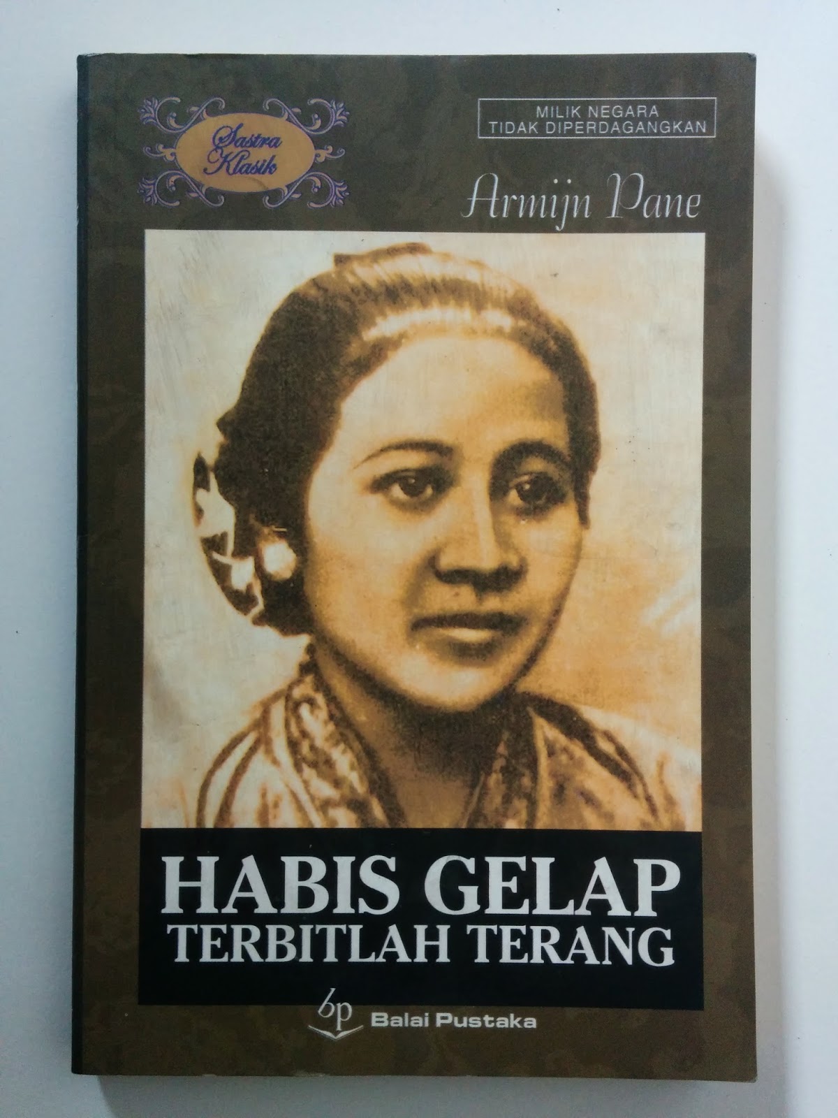 Jual Buku Habis Gelap Terbitlah Terang Armijn Pane Aksiku Toko Buku Bekas Online