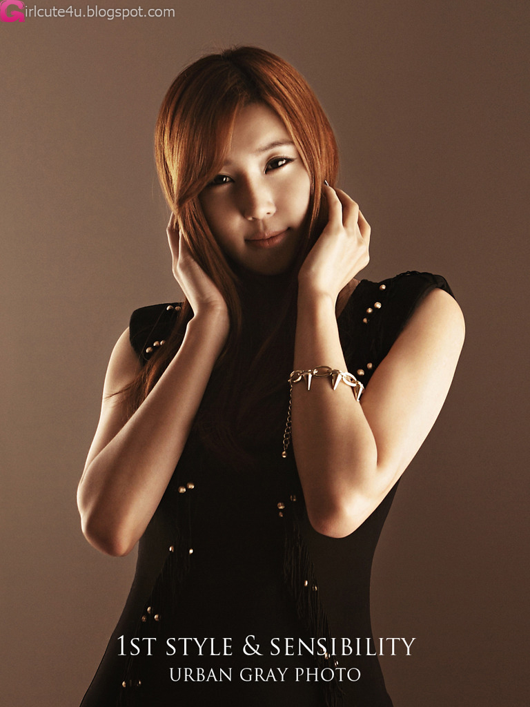Choi Yu Jung Sexy in Black | Asia Cantik Blog