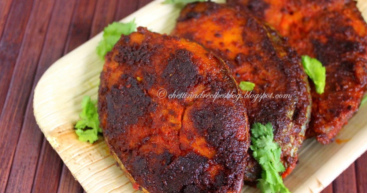 Vanjaram Meen Varuval / Vanjaram Fish Fry / Chettinad Fish Fry Recipe