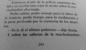 Plata quemada, Liberaij, Piglia, diario Acción