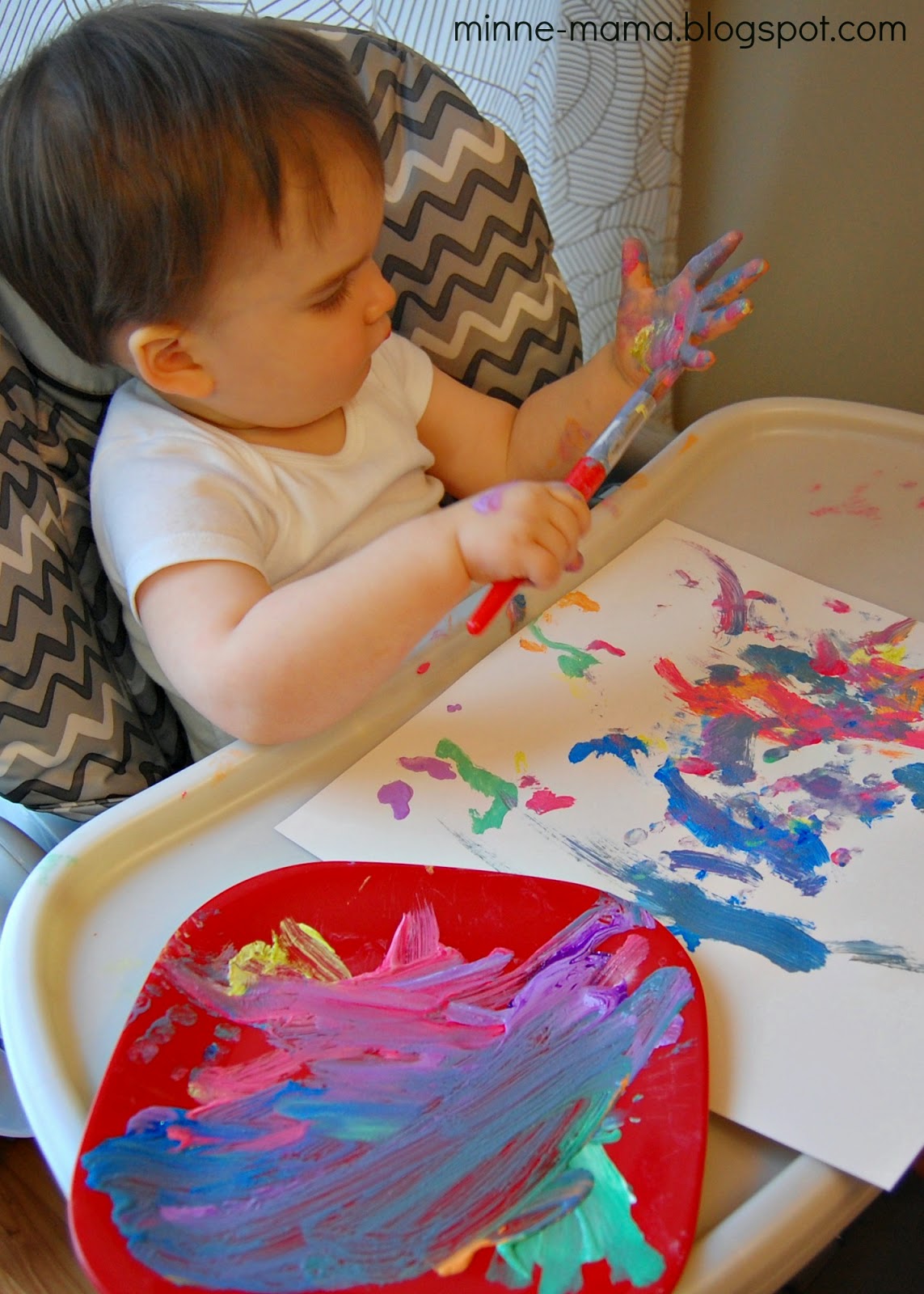 MinneMama Easter Egg Hunt Contact Paper Play