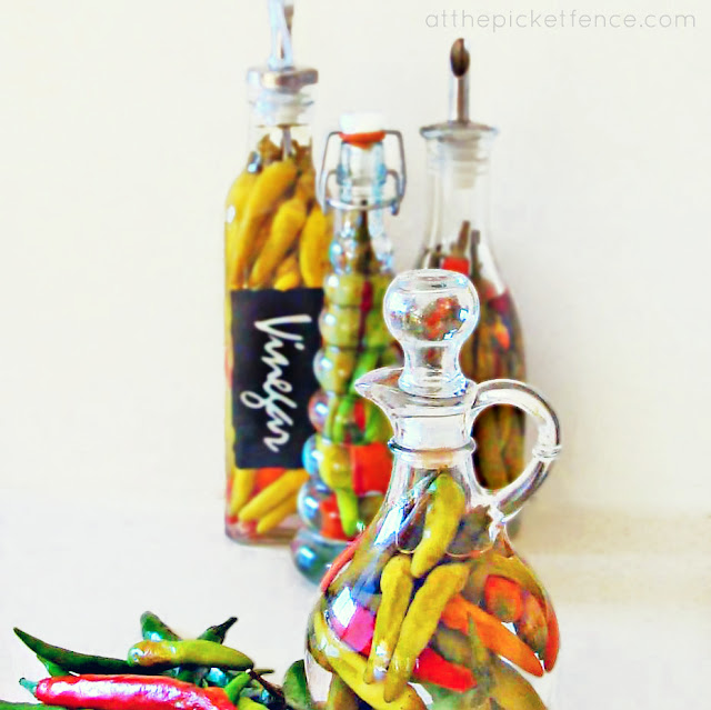 How To Make Pepper Vinegar... the nectar of the South! At The Picket