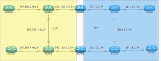OSPF and RIP IOU NetMap