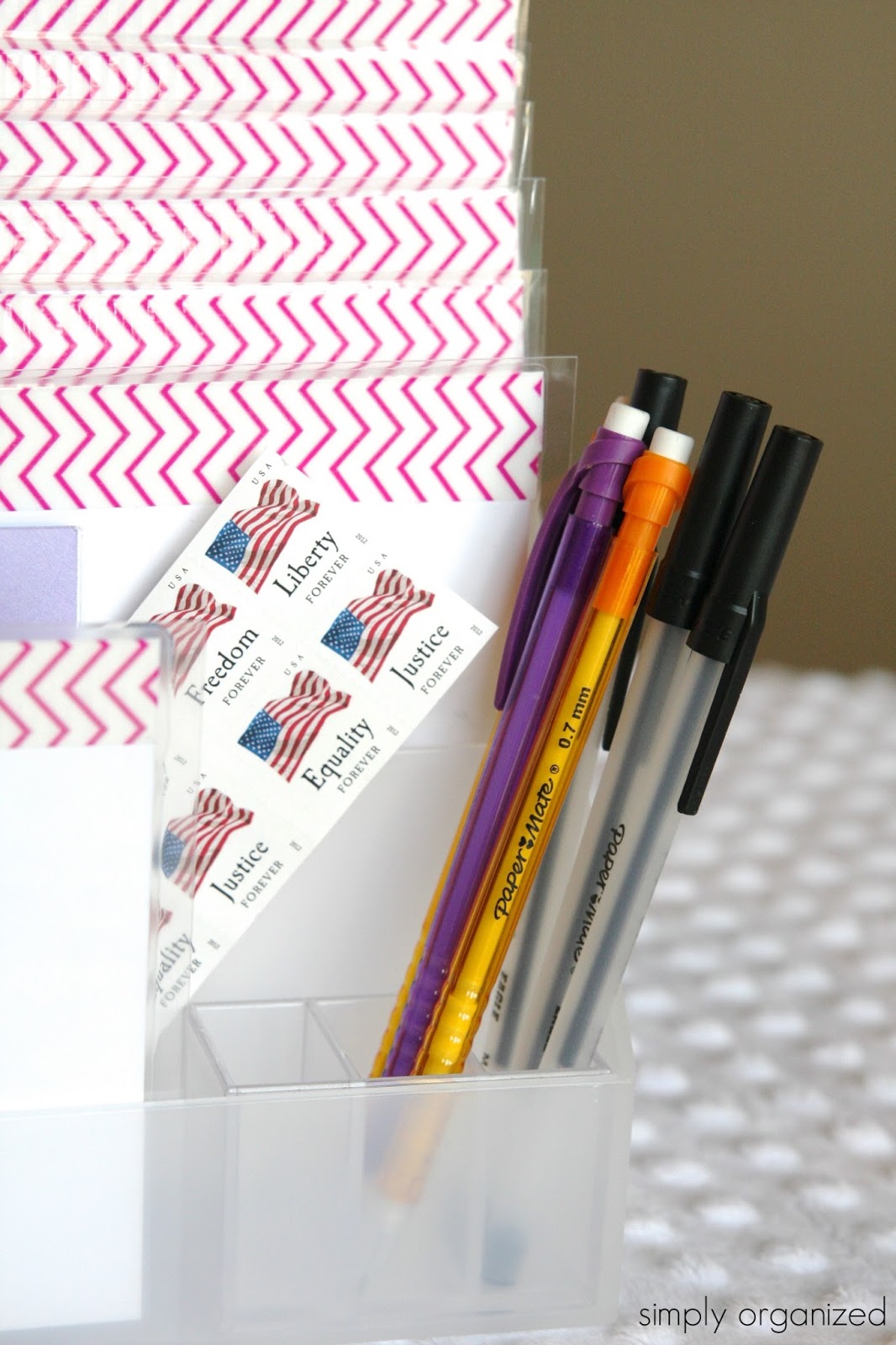 DIY Greeting Card Organizer Simply Organized