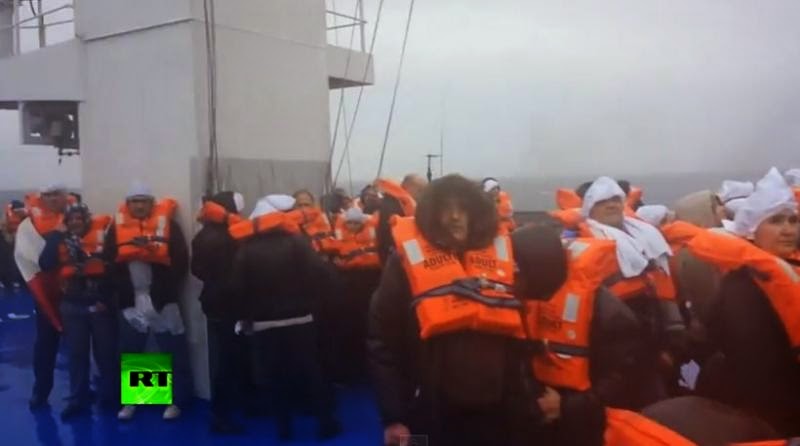 Συγκλονιστικό VIDEO από το Norman Atlantic   Σοκαρισμένοι επιβάτες περιμένουν τη διάσωσή τους [βίντεο]