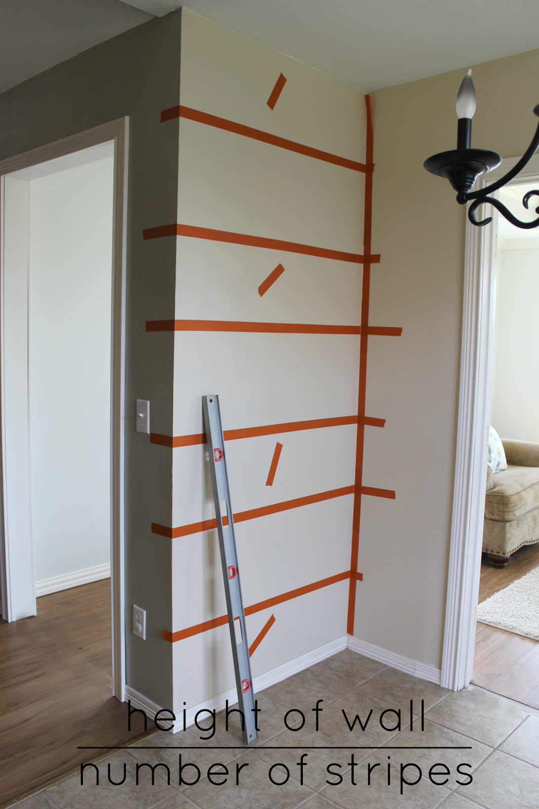 Ginger Snap Crafts How to Paint Perfect Stripes with Frog Tape® frogtape