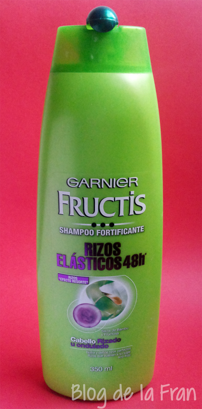 Shampoo y Crema para Peinar, Rizos Elásticos 48hrs Fructis, de Garnier