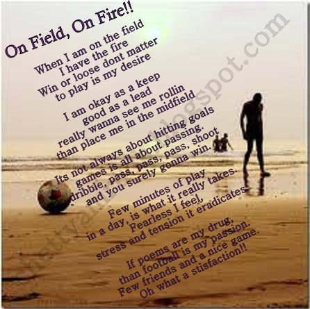 football soccer poem poetry