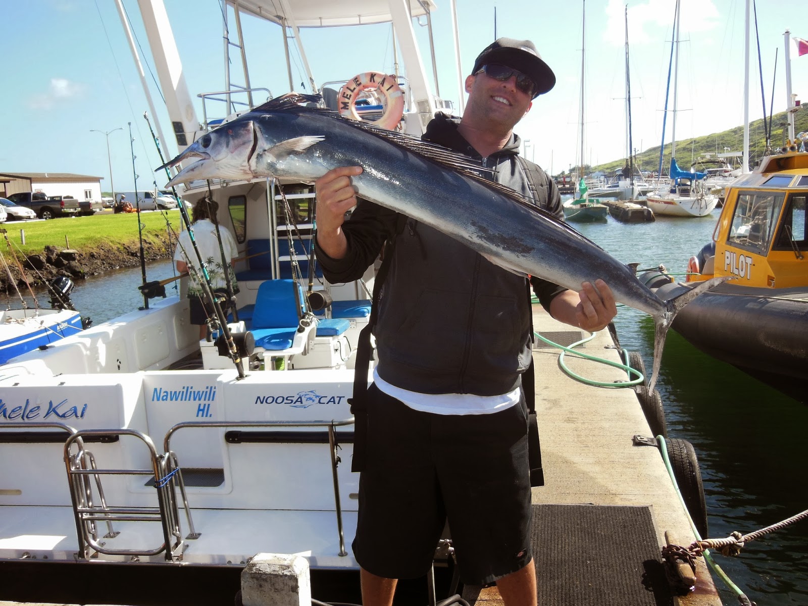 Clure Fishing Chaters Kauai Hawaii Short Bill Spearfish