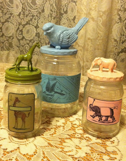 Pollyanna Reinvents Whimsical Animal Storage Jars