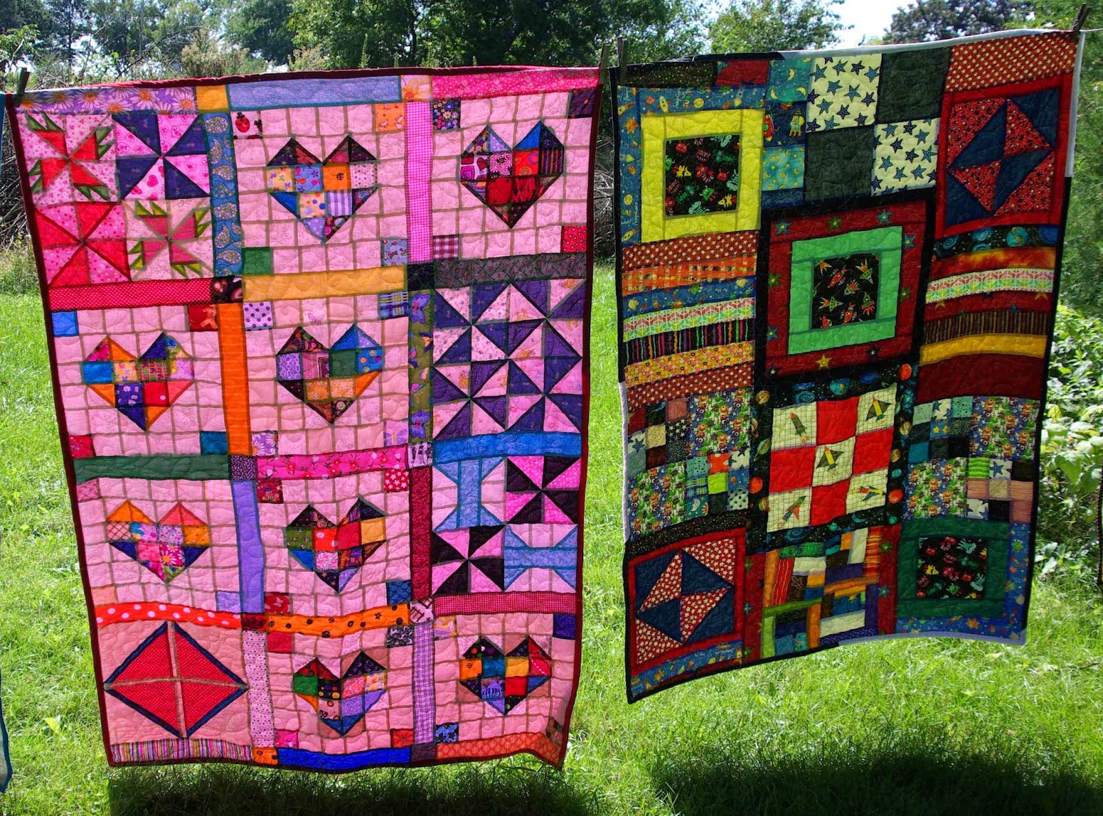 Sane, Crazy, Crumby Quilting Donation Quilts ( ?2014 )
