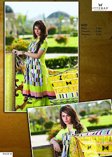 Formal Wear | Ittehad Textiles Crystal Lawn Collection 2013