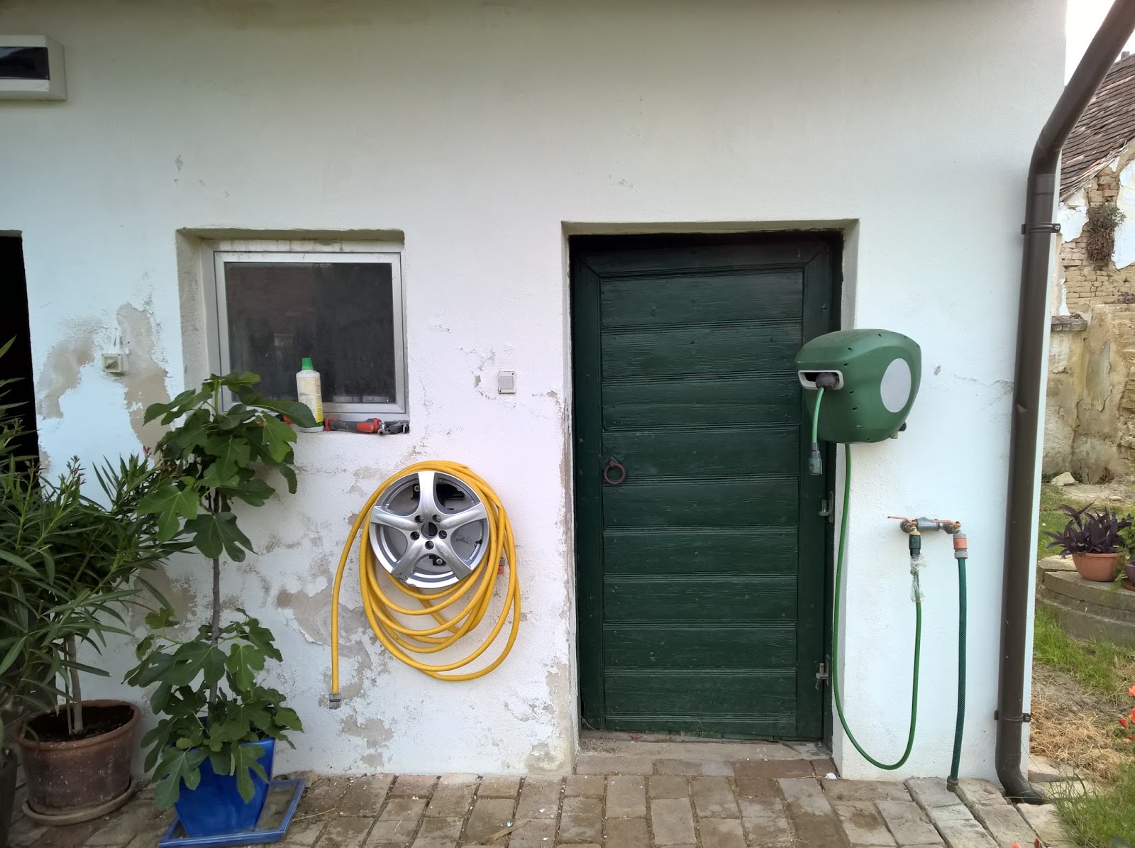 Holz Metall Und Smart Home Schlauchhalter