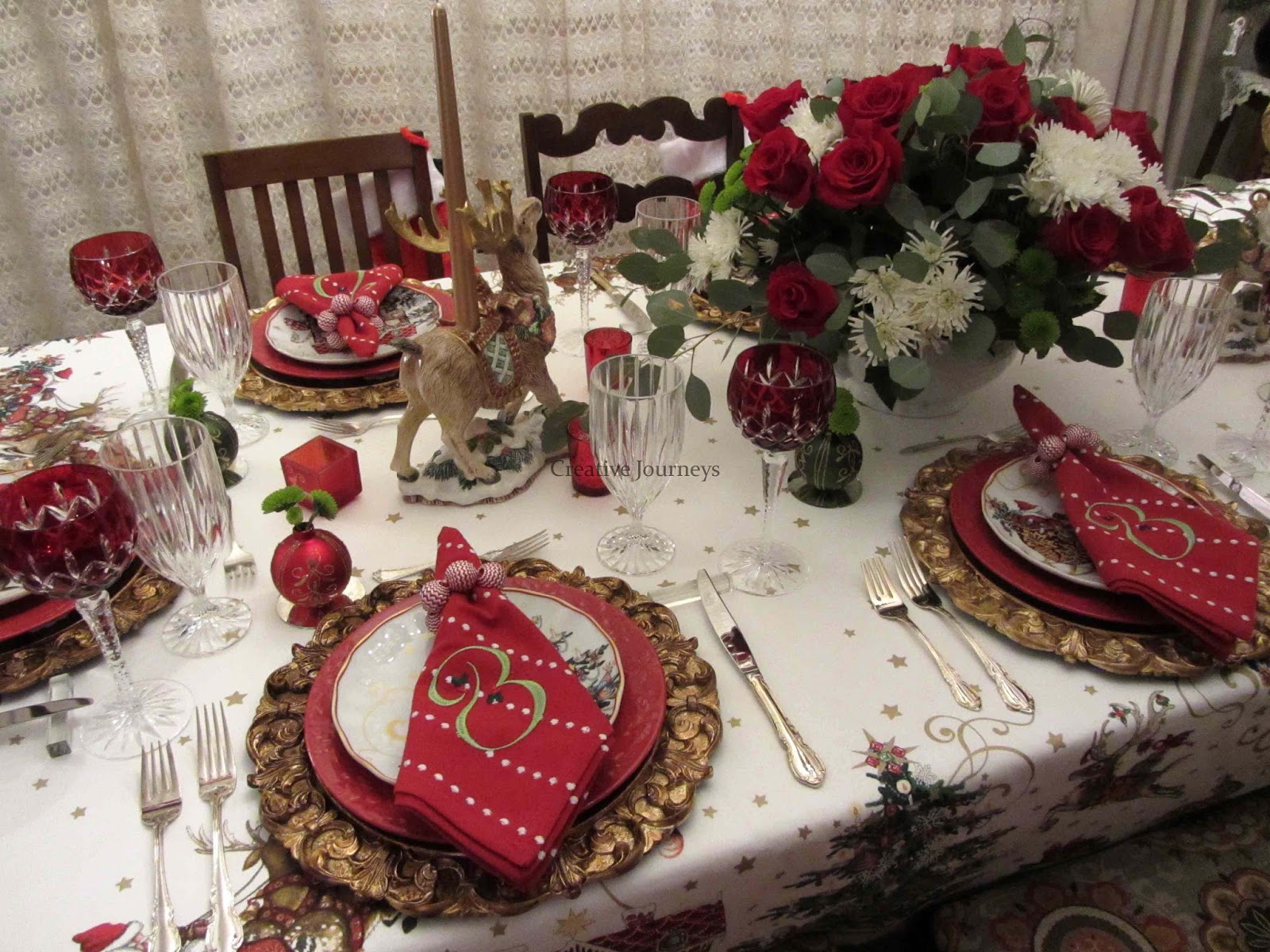 How to do christmas dinner on a budget Creative Journeys: Christmas Dinner with Friends 2015