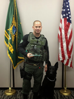 k9 team named annual dogs collier cpl thomas conference dog