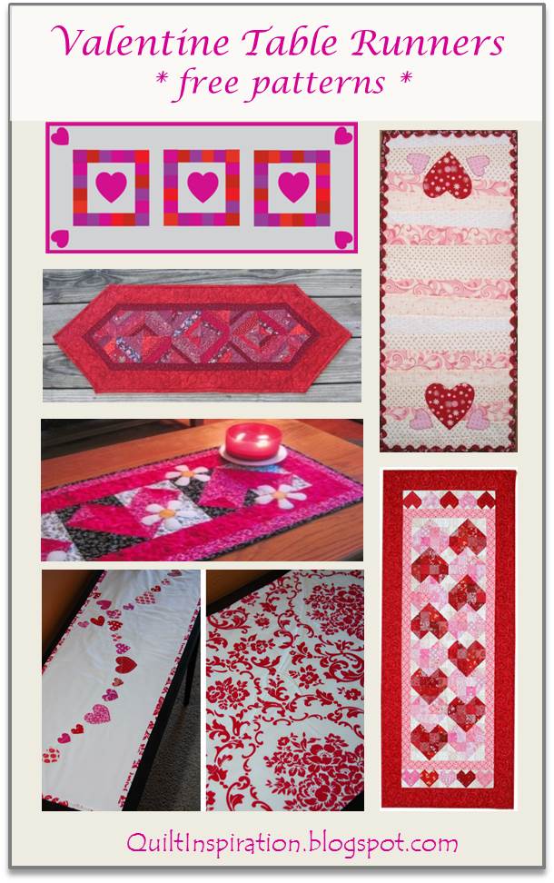 Quilt Inspiration: Free patterns for Valentine s Day!