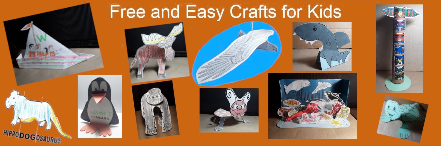 Free and Easy Crafts for Kids