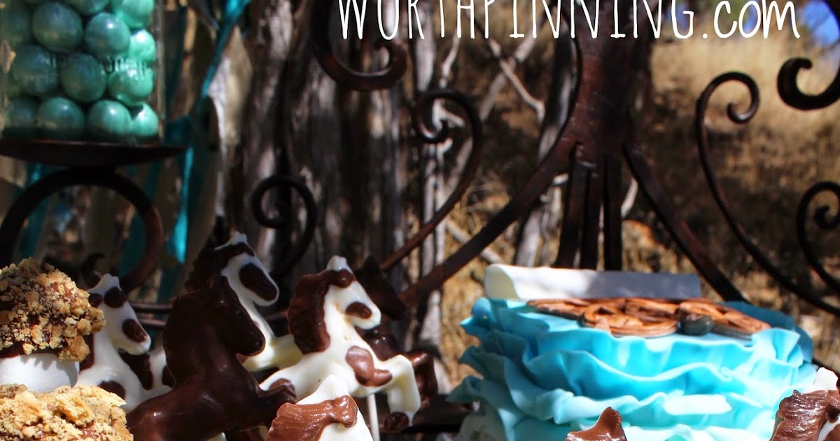 Worth Pinning Chocolate Horse Pops &amp; S'mores Pops