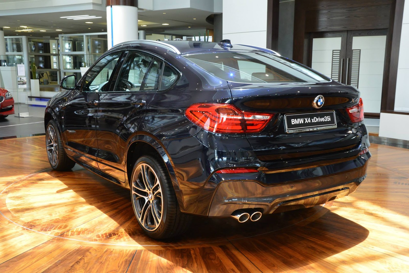 Bmw X4 M Sports In Melbourne Red And Carbon Black