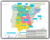 MAPA POLÍTICO INTERACTIVO DE ESPAÑA