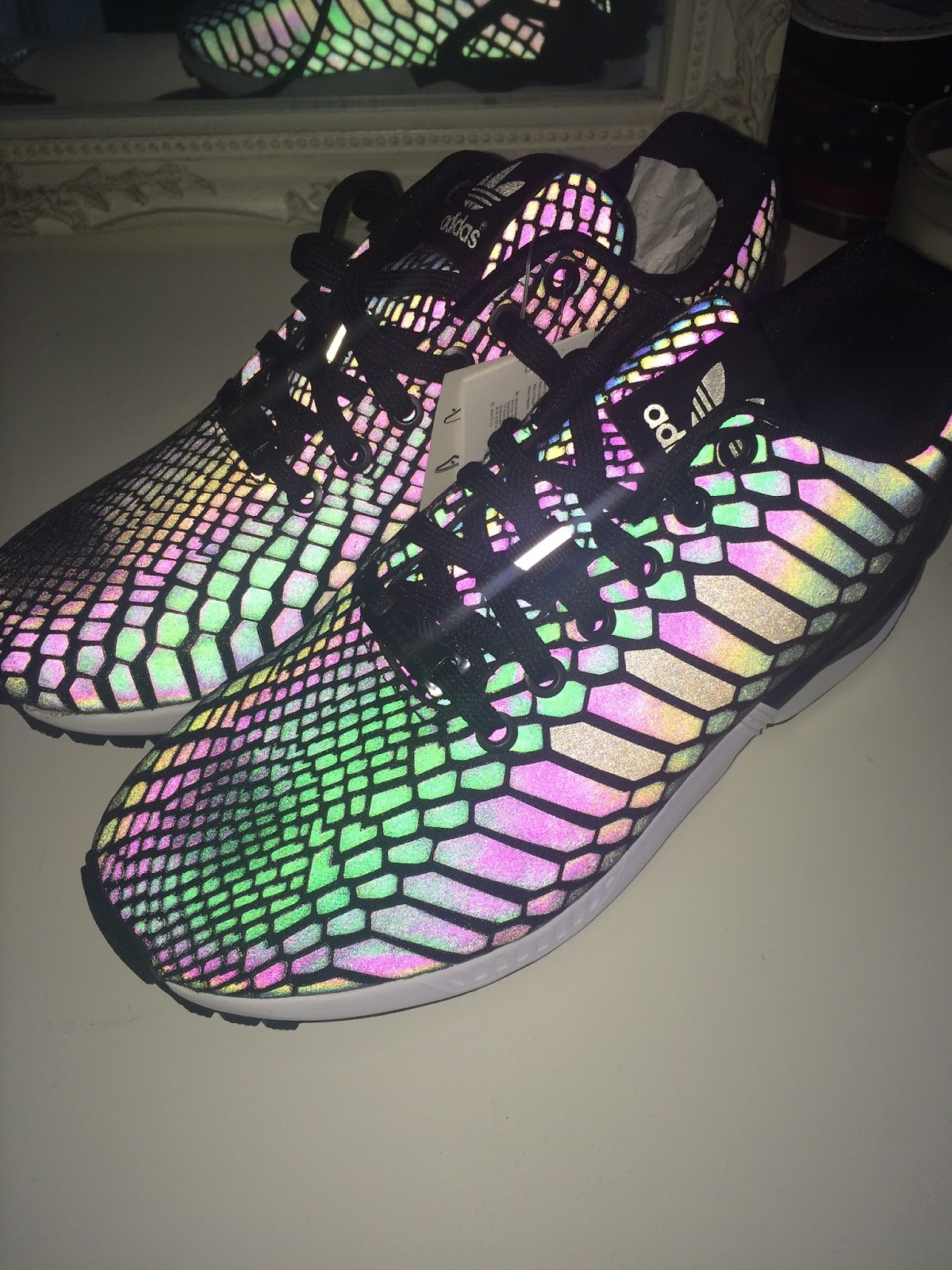 adidas zx flux glitzer