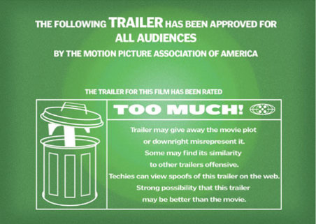 are movie trailers to long mind on movies