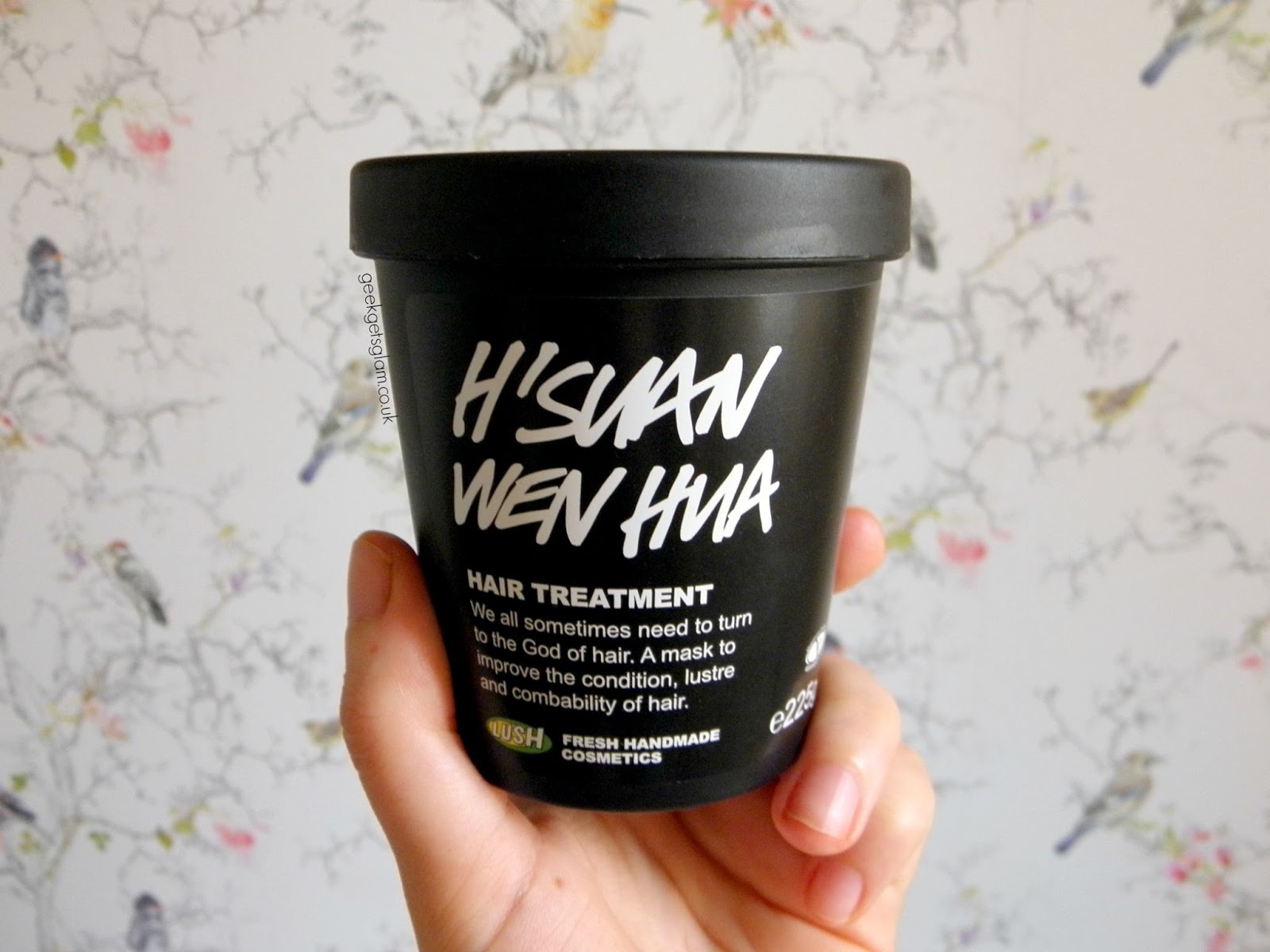Lush Cosmetics H Suan Wen Hua Hair Moisturiser Review Geek